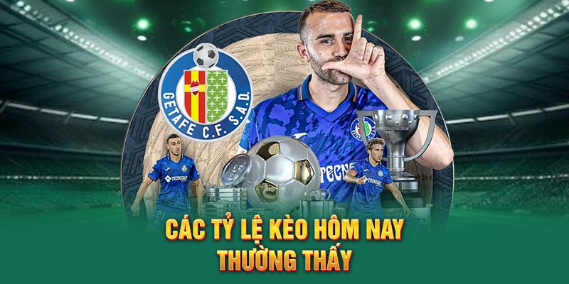 Các tỷ lệ kèo hôm nay thường thấy